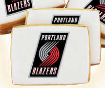 NBA Portland Trail Blazers Cookies