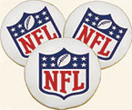 NFL Logo Cookie
