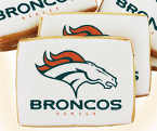 NFL Denver Broncos Cookies