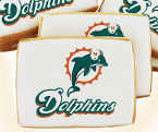 NFL Miami Dolphins Cookies