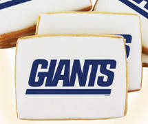 NFL New York Giants Cookies
