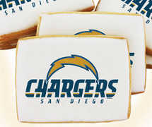 NFL San Diego Chargers Cookies