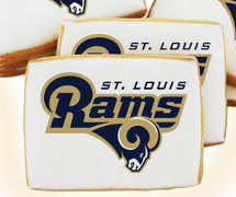 NFL St. Louis Rams Cookies