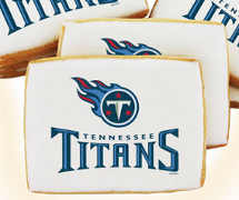 NFL Tennessee Titans Cookies