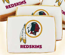 NFL Washington Redskins Cookies