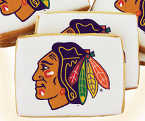 NHL Chicago Blackhawks Cookies