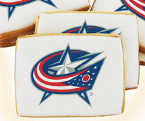 NHL Columbus Blue Jackets Cookies
