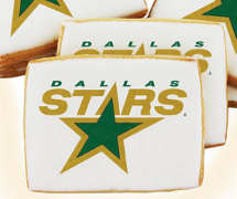 NHL Dallas Stars Cookies