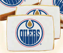 NHL Edmonton Oilers Cookies