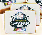 Nascar Cookie Life Begins at 200 MPH Cookies