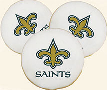 New Orleans Saints Sports Cookies