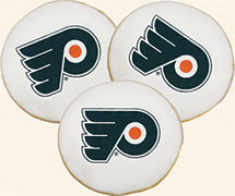 NHL Philadelphia Flyers Cookies NHL Philadelphia Flyers Cookies