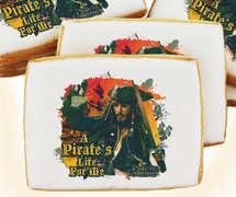 Pirates of the Caribbean It's a Pirate's Life Cookies