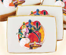 Power Rangers Samurai Cookies