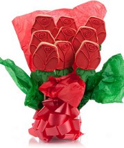 Red Roses Cookie Bouquet Red Roses Cookie Bouquet