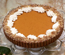 Rum Pumpkin Tart