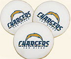 San Diego Chargers Sports Cookies