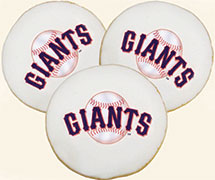 MLB San Francisco Giants Cookies