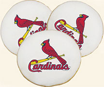 MLB St. Louis Cardinals Cookies