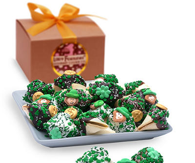 St. Patrick's Gourmet Fortune Cookies - Gift Box of 12