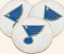 NHL St. Louis Blues Cookies