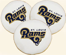St. Louis Rams Sports Cookies