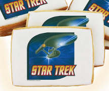 Star Trek Enterprise Cookies