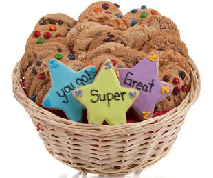 Super Star Cookie Gift Basket