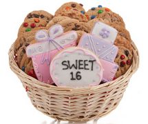 Sweet 16 Cookie Gift Basket