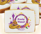 Tangled Rapunzel and Tower Cookies