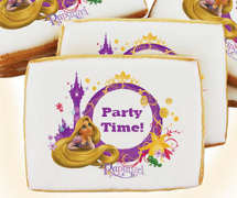 Tangled Rapunzel and Tower Cookies