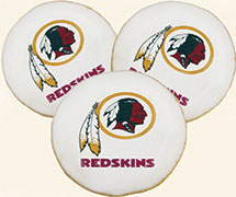 NFL Washington Redskins Cookies