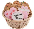 Wedding Cookie Gift Basket