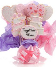 Wedding Cookie Bouquet Wedding Cookie Bouquet
