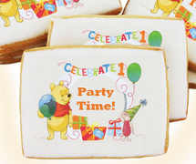 Winnie the Pooh Celebrate #1 Cookies