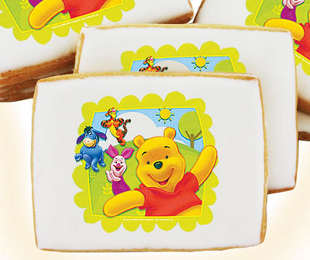 Winnie the Pooh Friends at Play Cookies
