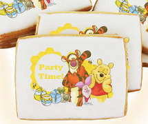 Winnie the Pooh Smiles Cookies