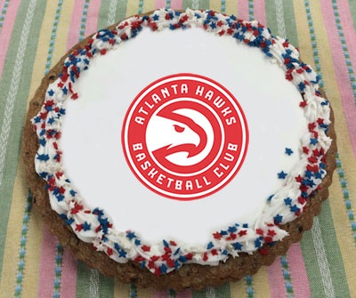 Atlanta Hawks Giant Cookie Cake