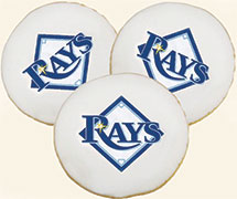 MLB Tampa Bay Rays Cookies