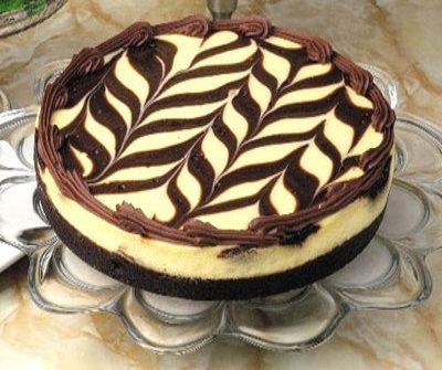 Sugar Free Marble Truffle Cake